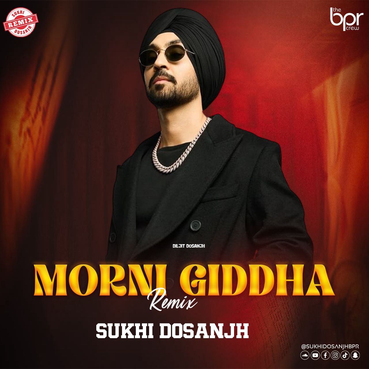 Morni (Gidha Mix) — Sukhi Dosanjh remix of Diljit Dosanjh, cover artwork