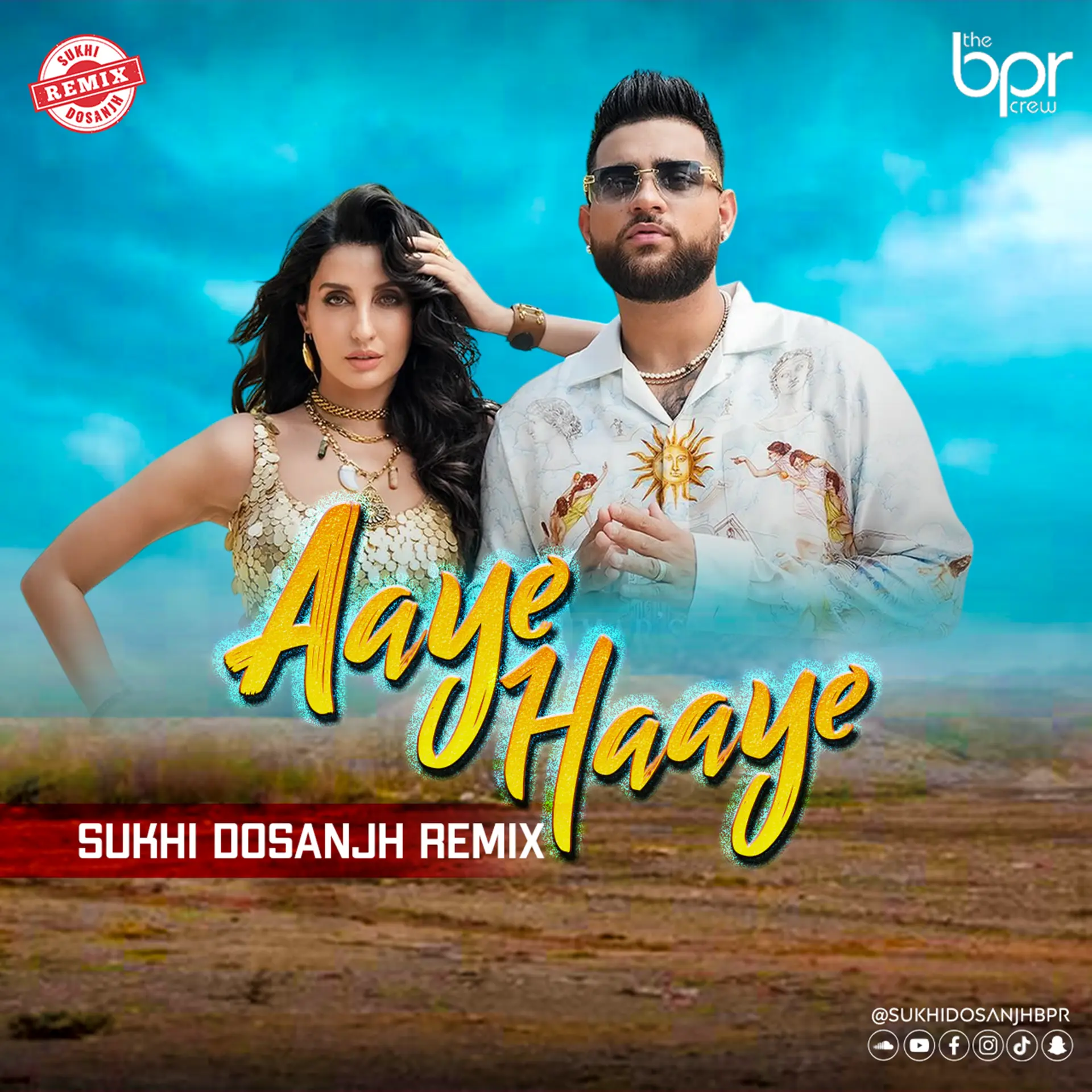 Aaye Haaye (Remix) — Sukhi Dosanjh remix of Karan Aujla, cover artwork
